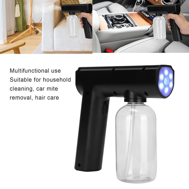 woobles Electric Mist Atomizer Sprayer Gun, Electric Handheld Sprayer Disinfectant Fogger Gun Portable Rechargeable Sprayer Gun, Nanometer Disinfectant Machine for Home Office School Hotel - Image 2